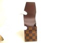 Photo8: LOUIS VUITTON Damier Brown Leather Cigarette Case Tabacco Case #9672