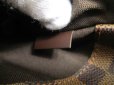 Photo11: LOUIS VUITTON Special Order Damier Brown Leather Belt Bag Gange #9680