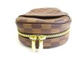 Photo6: LOUIS VUITTON Special Order Damier Brown Leather Belt Bag Gange #9680