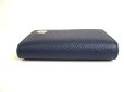 Photo6: BVLGARI Navy Blue Leather BVLGARIBVLGARI 6 Pics Key Cases #9681