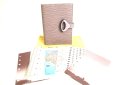 Photo1: LOUIS VUITTON Epi Lilac Document Holders Small Ring Agenda Cover #9682 (1)