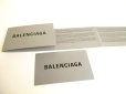 Photo11: BALENCIAGA White Leather Women's Cash Thin Money Wallet #9690
