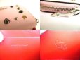 Photo9: Christian Louboutin Light Pink Leather Round Zip Coin Purse #9691