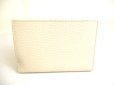 Photo2: GUCCI GG Marmont Cream Wite Leather Trifold Wallet #9700 (2)