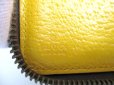 Photo10: GUCCI Neo Vintage GG PVC Canvas Yellow Leather Round Zip Long Wallet #9704