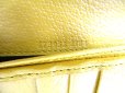 Photo11: GUCCI Neo Vintage GG PVC Canvas Yellow Leather Round Zip Long Wallet #9704