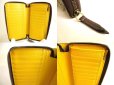 Photo8: GUCCI Neo Vintage GG PVC Canvas Yellow Leather Round Zip Long Wallet #9704