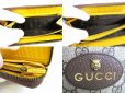 Photo9: GUCCI Neo Vintage GG PVC Canvas Yellow Leather Round Zip Long Wallet #9704