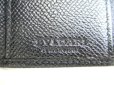 Photo10: BVLGARI Black Leather Logo Clip 6 Pics Key Cases #9706
