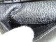Photo11: GUCCI Vintage Logo Black Leather Bifold Bill Wallet #9711