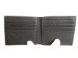 Photo8: GUCCI Vintage Logo Black Leather Bifold Bill Wallet #9711