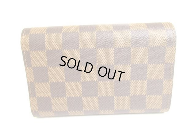 Photo2: LOUIS VUITTON Damier Brown Brifold Wallet Portefeuille Alexandra #9714