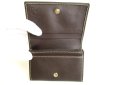 Photo8: GUCCI GG Brown Canvas Leather Heart Motif Card Case #9716