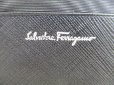 Photo10: Salvatore Ferragamo Gancini Black Leather Bifold Wallet #9717