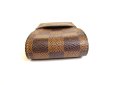 Photo6: LOUIS VUITTON Damier Brown Leather Cigarette Case Tabacco Case #9741