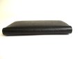 Photo5: BVLGARI Black Leather Round Zip Long Wallet Purse #9758