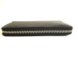 Photo6: BVLGARI Black Leather Round Zip Long Wallet Purse #9758