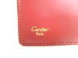 Photo10: Cartier Must de Cartier Bordeaux Leather Bifold Long Wallet #9763