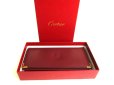 Photo12: Cartier Must de Cartier Bordeaux Leather Bifold Long Wallet #9763