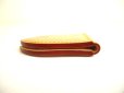 Photo3: LOUIS VUITTON Brown Leather Magnetic Money Clip Bill Clip #9766