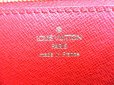 Photo10: LOUIS VUITTON Epi Black Red Leather Clutch Bag Sellier Dragonne #9767