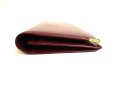 Photo5: Cartier Must de Cartier Bordeaux Leather Bifold Long Wallet #9769