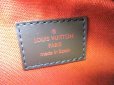 Photo10: LOUIS VUITTON Damier Brown Leather Waist Packs Belt Bag Geronimos #9771