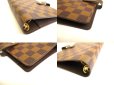 Photo7: LOUIS VUITTON Damier Leather Document Holders Medium Ring Agenda Cover #9779