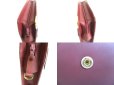 Photo7: Cartier Bordeaux Leather Must de Cartier B5 Document Case Clutch Bag #9780