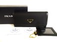 Photo1: PRADA Black Nylon and Leather Bifold Long Wallet Purse #9801 (1)