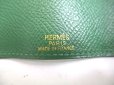 Photo10: HERMES Green Serie Graine Couchevel Leather Gold H/W 6 Pics Key Cases #9815