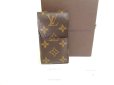 Photo1: LOUIS VUITTON Monogram Leather Brown Cigarette Cases #9821 (1)