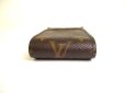 Photo5: LOUIS VUITTON Monogram Leather Brown Cigarette Cases #9821