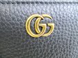 Photo10: GUCCI Marmont GG Bamboo Black Leather Round Zip Long Wallet #9823