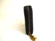 Photo4: GUCCI Marmont GG Bamboo Black Leather Round Zip Long Wallet #9823