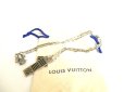 Photo1: LOUIS VUITTON Iconic Damier Pattern Enamel Damier Black Necklace #9825 (1)