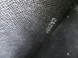 Photo11: LOUIS VUITTON Taiga Black Leather Zippey XL Wallet Clutch Bag #9837