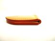 Photo2: LOUIS VUITTON Brown Leather Magnetic Money Clip Bill Clip #9845 (2)