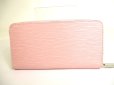 Photo2: LOUIS VUITTON Epi Light Pink Leather Round Zip Zippy Wallet Purse #9851 (2)