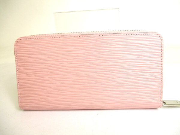 Photo2: LOUIS VUITTON Epi Light Pink Leather Round Zip Zippy Wallet Purse #9851