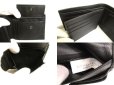 Photo9: BOTTEGA VENETA Intrecciato Black Leather Bifold Wallet Compact Wallet #9855