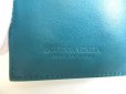 Photo10: BOTTEGA VENETA Intrecciato Blue green Leather Bifold Wallet Compact Wallet #9858