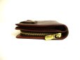 Photo6: LOUIS VUITTON Monogram Brown Leather Bifold Wallet Compact Zippe #9860