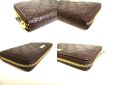 Photo7: GUCCI Guccissima Dark Brown Leather Round Zip Long Wallet #9863