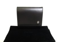 Cartier Pasha de Cartier Black Leather Coin Purse #9869