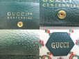Photo10: GUCCI 100 Centennial Deep Green Leather Bifold Wallet #9871