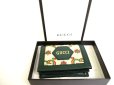 Photo12: GUCCI 100 Centennial Deep Green Leather Bifold Wallet #9871