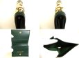 Photo8: GUCCI 100 Centennial Deep Green Leather Bifold Wallet #9871