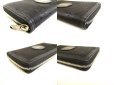 Photo7: GUCCI Off The Grid Black Nylon Leather Round Zip Long Wallet #9889