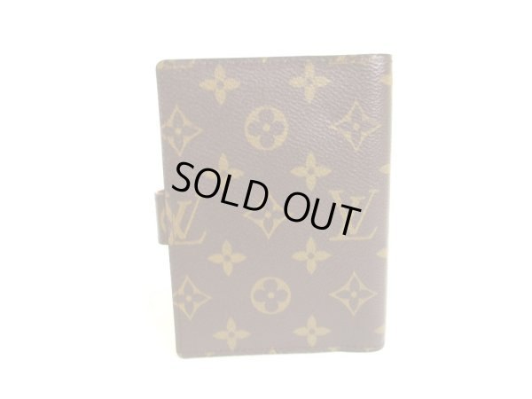 Photo2: LOUIS VUITTON Monogram Document Holders Small Ring Agenda Cover #9894